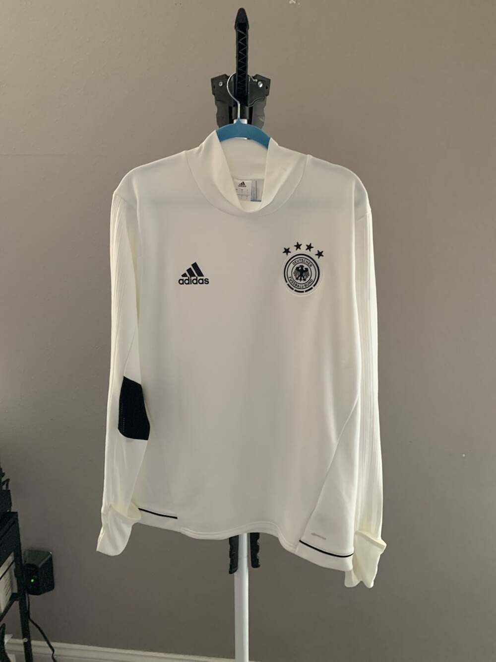 Adidas Germany DFB 2015-2016 Training Soccer Long Sleeve Pullover Jersey